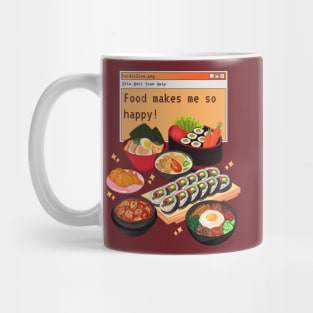 Japanese Cuisine Anime Food Mug